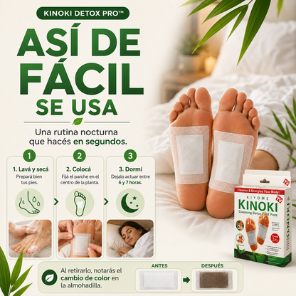 Kinoki Detox Pro - Compre 10 y Llevate 50 | Últimas Unidades